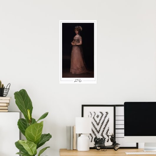 Francisco Goya Zedign Art Poster #296 (Thuiskantoor)