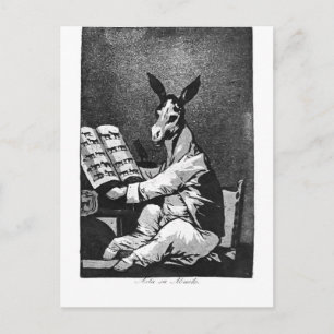 Francisco Goya- Zo ver terug als zijn grootvader Briefkaart