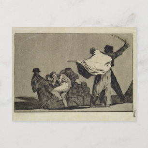 Francisco Jose de Goya y Lucientes Bekende Fo Briefkaart