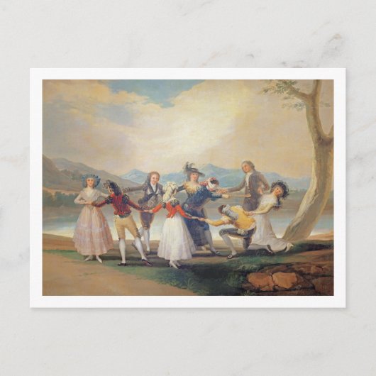 Francisco Jose de Goya y Lucientes | Blind Man B Briefkaart (Voorkant)