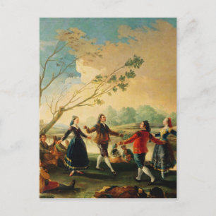 Francisco Jose de Goya y Lucientes   Dans op de Briefkaart