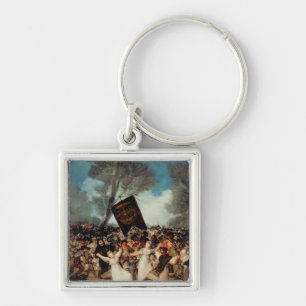 Francisco Jose de Goya y Lucientes De begrafenis Sleutelhanger