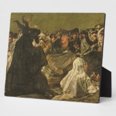 Francisco Jose de Goya y Lucientes | De heksen Fotoplaat (Zijkant)