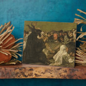 Francisco Jose de Goya y Lucientes | De heksen Fotoplaat (Zijkant)