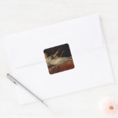Francisco Jose de Goya y Lucientes | De Marquesa Vierkante Sticker (Envelop)