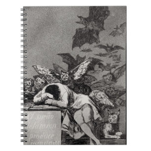Francisco Jose de Goya y Lucientes De slaap van Notitieboek