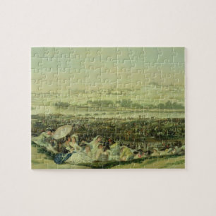 Francisco Jose de Goya y Lucientes De weide op Legpuzzel