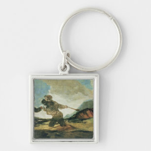 Francisco Jose de Goya y Lucientes Duel met Clu Sleutelhanger