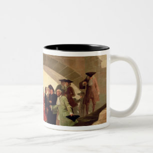 Francisco Jose de Goya y Lucientes Het huwelijk, Tweekleurige Koffiemok