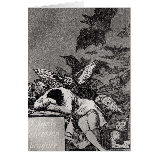 Francisco Jose de Goya y Lucientes | le sommeil de (Devant)