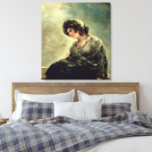 Francisco Jose de Goya y Lucientes | Milkmaid Canvas Afdruk (Insitu (Slaapkamer))
