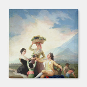 Francisco Jose de Goya y Lucientes Najaar of Th Magneet