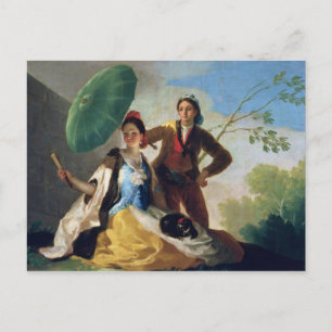 Francisco Jose de Goya y Lucientes   Parasol, Briefkaart