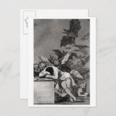 Francisco Jose de Goya y Lucientes | Slaapstand Briefkaart (Voorkant / Achterkant)