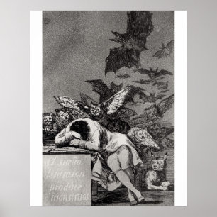 Francisco Jose de Goya y Lucientes   Slaapstand Poster