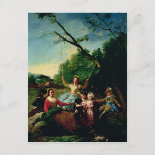 Francisco Jose de Goya y Lucientes Swing Briefkaart