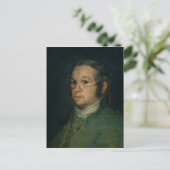 Francisco Jose de Goya y Lucientes | Zelfportret Briefkaart (Staand voorkant)
