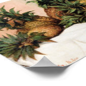 Francisco Oller Ananas Poster (Hoek)