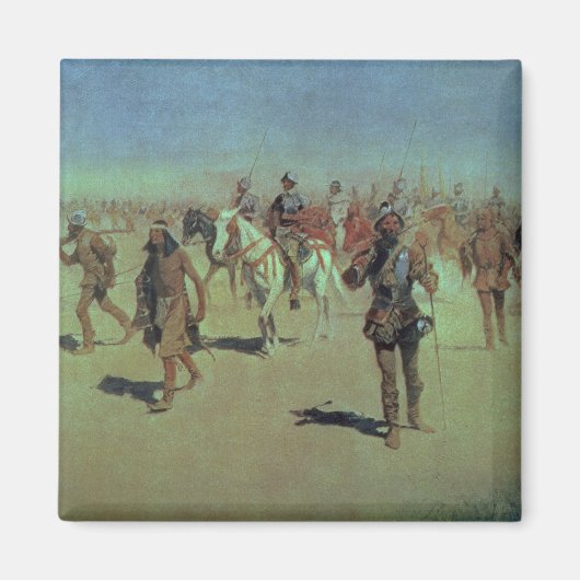 Francisco Vasquez de Coronado Magneet (Voorkant)