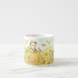 Franciscus - de preek voor vogels en dieren espresso kop