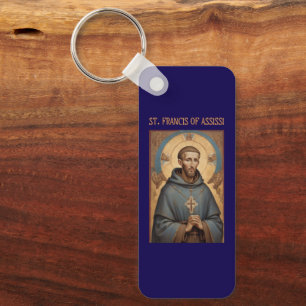 Franciscus van Assisi Rooms-Katholieke Sleutelhang Sleutelhanger