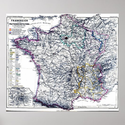 Franco-Prussian Oorlog Poster (Voorkant)