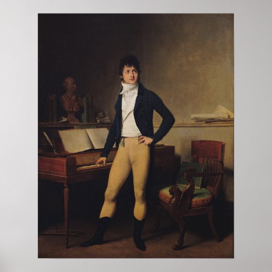 Francois Adrien Boieldieu 1800 Poster (Voorkant)