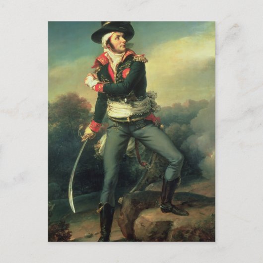 Francois Athanese Charette de Contrie 1819 Briefkaart (Voorkant)