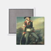 Francois Athanese Charette de Contrie 1819 Magneet (Voorkant / Achterkant)