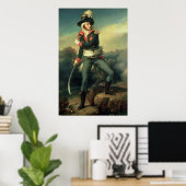 Francois Athanese Charette de Contrie 1819 Poster (Thuiskantoor)