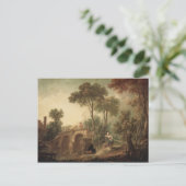 Francois Boucher - De brug Briefkaart (Staand voorkant)
