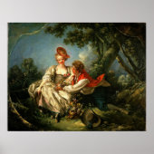 François Boucher De vier seizoenen: Spring Frühlin Poster (Voorkant)