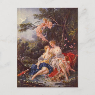 Francois Boucher - Jupiter en Callisto Briefkaart