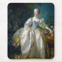 FRANCOIS BOUCHER - MADAME BERGERET portret art