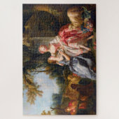 Francois Boucher The Billet Dou rococo damart Legpuzzel (Verticaal)