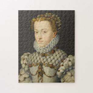 Francois Clouet - Elisabeth van Oostenrijk Legpuzzel