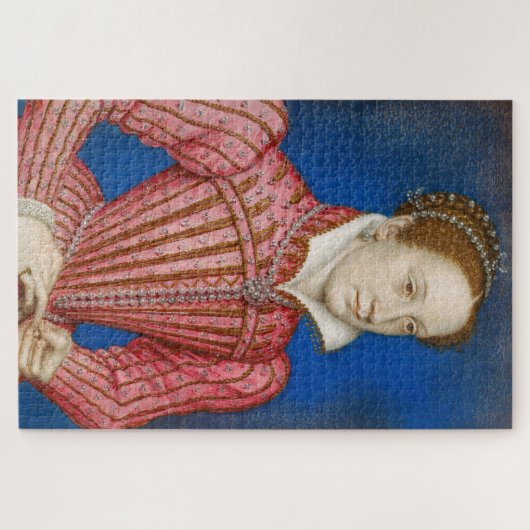 Francois Clouet - Mary, koningin van Schotten Legpuzzel (Horizontaal)