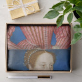 Francois Clouet - Mary, koningin van Schotten Tissuepapier (Geschenk)