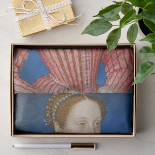 Francois Clouet - Mary, koningin van Schotten Tissuepapier (Geschenk)