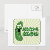 Francois de komkommer briefkaart (Voorkant / Achterkant)