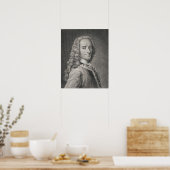 Francois Marie Arouet de Voltaire Poster (Keuken)