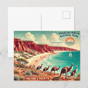 Francois Peron National Park, Western Australië! Briefkaart