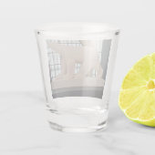 François Pompon's Polar Bear Souvenir Shot Glas (Achterkant)