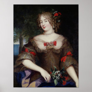 Francoise de Sevigne County of Grignan Poster