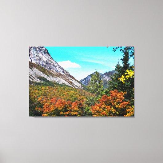 Franconia Notch Canvas Afdruk (Voorkant)