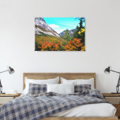 Franconia Notch Canvas Afdruk (Insitu (Slaapkamer))