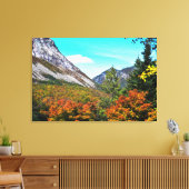Franconia Notch Canvas Afdruk (Insitu (Woonkamer))