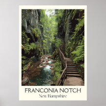 Franconia Notch New Hampshire Kloof