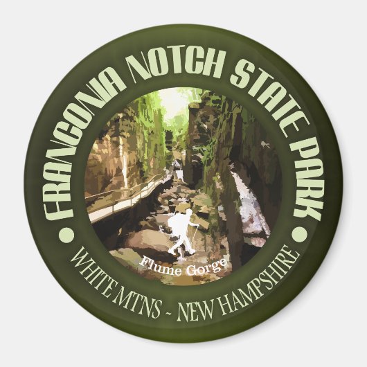 Franconia Notch SP Magneet (Voorkant)