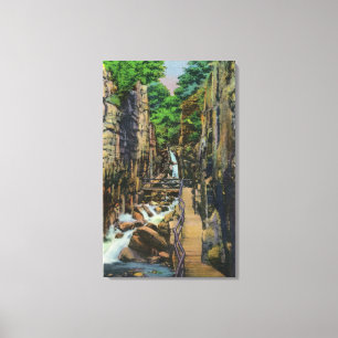 Franconia Notch State Park 2 Canvas Afdruk